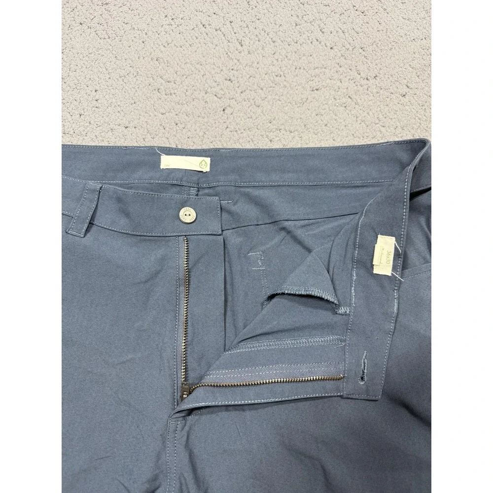 Tasc Performance Pants Mens 36x30 Blue Chino Stretch Tailored Slim Casual